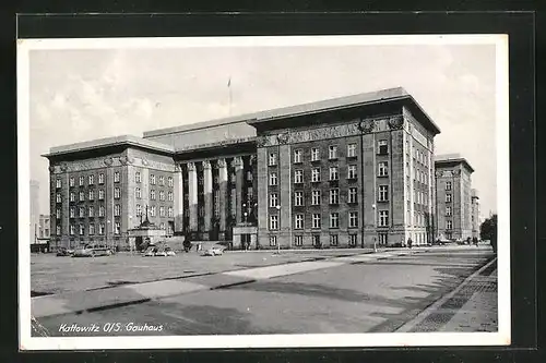 AK Kattowitz, Regierungsgebäude, Gauhaus