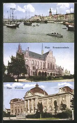 AK Riga, Kommerzschule, Museum