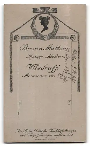 Fotografie Bruno Mattner, Wilsdruff, Meissenerstrasse 43, Portrait kleiner Junge im Matrosenanzug mit Schwesterchen