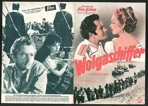 Filmprogramm IFB Nr. 4740, Wolgaschiffer, John Derek, Dawn Addams, Regie: Victor Tourjansky