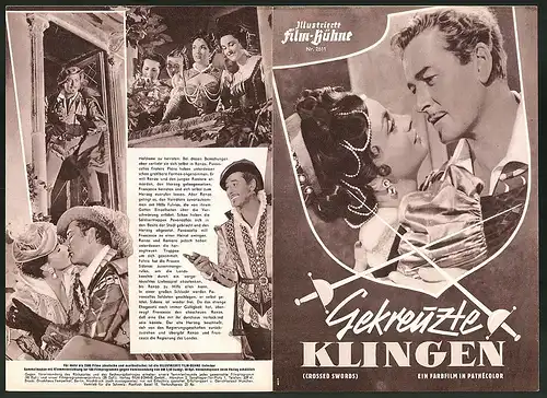 Filmprogramm IFB Nr. 2611, Gekreuzte Klingen, Errol Flynn, Gina Lollobrigida, Regie: Milton Krims