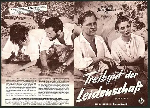 Filmprogramm IFB Nr. 3861, Treibgut der Leidenschaft, Richard Burton, Joan Collins, Regie: Robert McNaughton