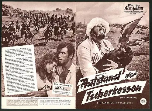 Filmprogramm IFB Nr. 5484, Aufstand der Tscherkessen, Edmund Purdom, John Barrymore jr., Regie: Giorgio Rivalta