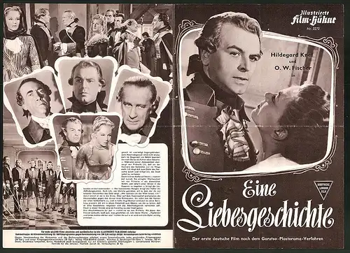 Filmprogramm IFB Nr. 2272, Eine Liebesgeschichte, Hildegard Knef, O. W. Fischer, Regie: Rudolf Jugert