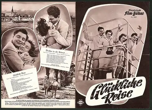 Filmprogramm IFB Nr. 2625, Glückliche Reise, Paul Hubschmid, Inge Egger, Regie: Thomas Engel