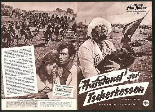 Filmprogramm IFB Nr. 5484, Aufstand der Tscherkessen, Edmund Purdom, John Baryymore jr., Regie: Giorgio Rivalta