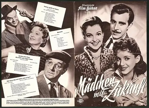 Filmprogramm IFB Nr. 2338, Mädchen mit Zukunft, Herta Staal, Peter Pasetti, Regie: Thomas Engel