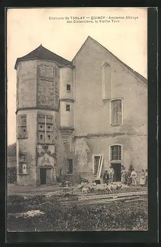 AK Quincy, Ancienne Abbaye des Cistercines, la vieille Tour