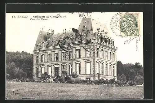 AK Senan, Château de Chagneuse, Vue de Face