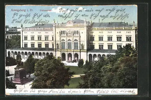 AK Königsberg /Preussen, Universität