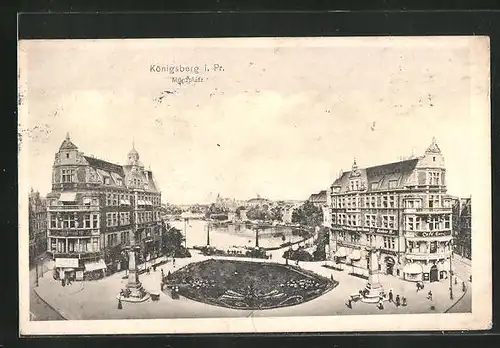 AK Königsberg /Preussen, Münzplatz