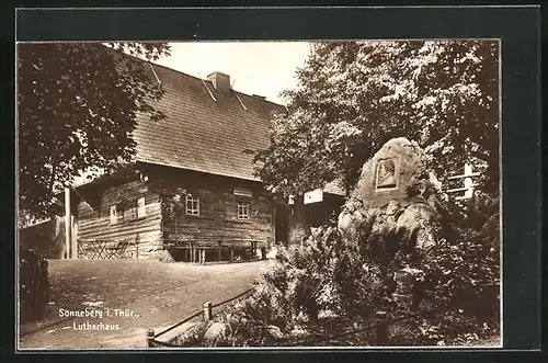 AK Sonneberg /Thür., Lutherhaus