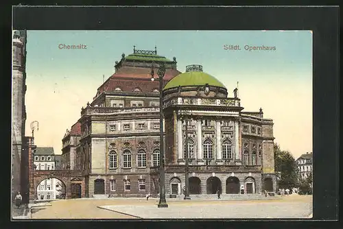 AK Chemnitz, Städt. Opernhaus