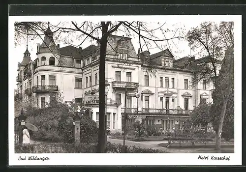 AK Bad Wildungen, Hotel Kaiserhof