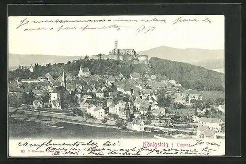 AK Königstein i. Taunus, Teilansicht