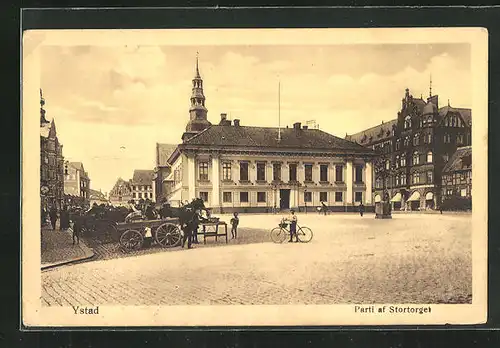 AK Ystad, Parti af Stortorget