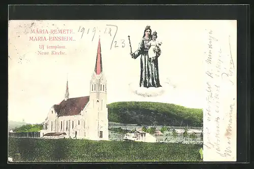 AK Budapest-Maria-Einsiedl, Neue Kirche