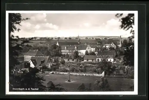 AK Bronnbach a.d. Tauber, Teilansicht