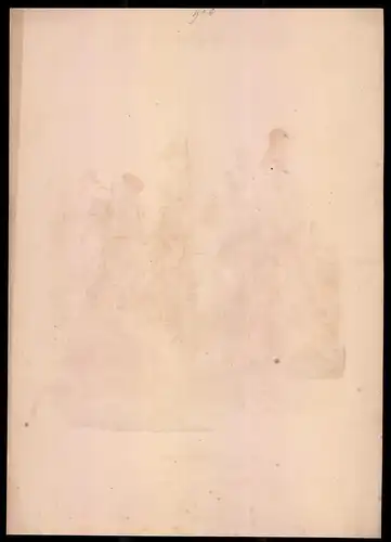 Lithographie Herzogthum Holstein, Leib Dragoner Reg., Altkolorierte Lithographie aus Eckert und Monten um 1840
