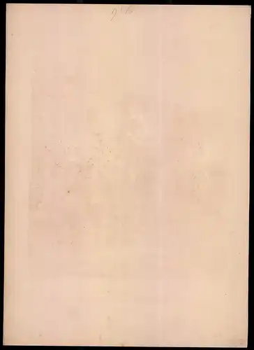 Lithographie Grossherzogthum Hessen Darmstadt, Gendarmerie, Altkolorierte Lithographie aus Eckert & Monten um 1840