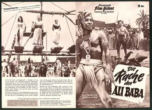 Filmprogramm IFB Nr. 6436, Die Rache des Ali Baba, Rod Flash Ilush, Bella Cortez, Regie: Emimmo Salvi