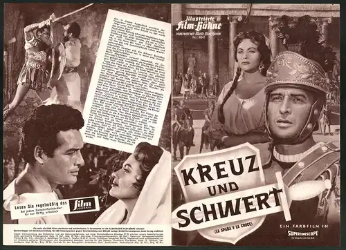 Filmprogramm IFB Nr. 4841, Kreuz und Schwert, Yvonne de Carlo, Jorge Mistral, Regie: C. L. Bragaglia