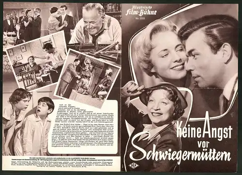 Filmprogramm IFB Nr. 2533, Keine Angst vor Schwiegermüttern, Grethe Weiser, Lonny Kellner, Regie: Erich Engels
