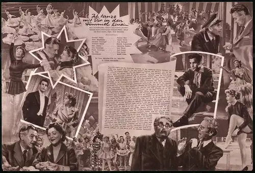 Filmprogramm DNF, Ich tanze mit Dir in den Himmel hinein, Hannerl Matz, Adrian Hoven, Regie: Ernst Marischka