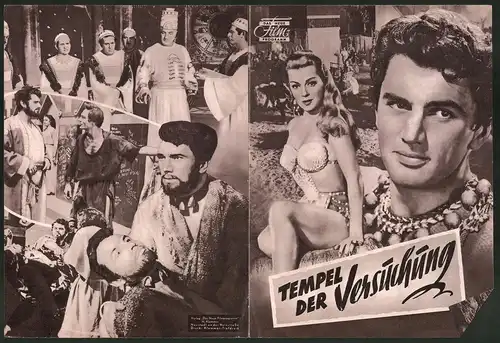 Filmprogramm DNF, Tempel der Versuchung, Lana Turner, Edmund Purdom, Regie: Richard Thorpe