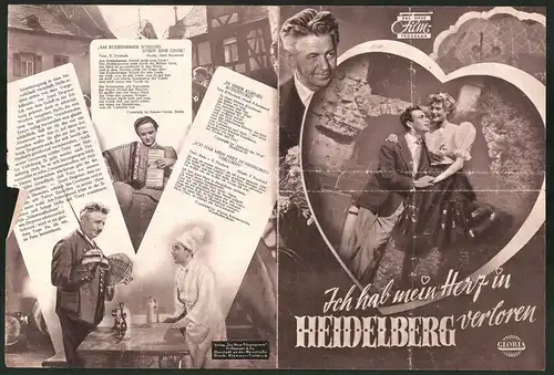 Filmprogramm DNF, Ich hab mein Herz in Heidelberg verloren, P. Hörbiger, E. Probst, Regie: Ernst Neubach