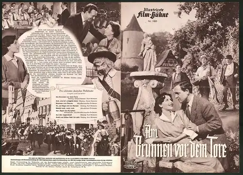 Filmprogramm IFB Nr. 1800, Am Brunnen vor dem Tore, Sonja Ziemann, Fritz Kösling, Regie: Hans Wolff