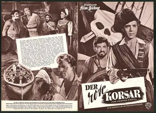 Filmprogramm IFB Nr. 1821, Der rote Kosar, Burt Lancaster, Nick Cravat, Regie: Robert Siodmak