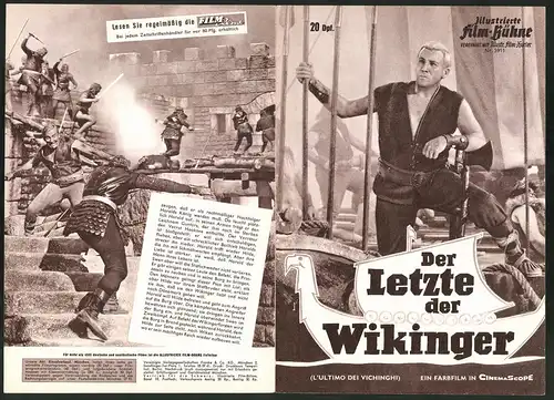 Filmprogramm IFB Nr. 5911, Der letzte der Wikinger, Cameron Mitchell, Edmund Purdom, Regie: Giacomo Gentilomo