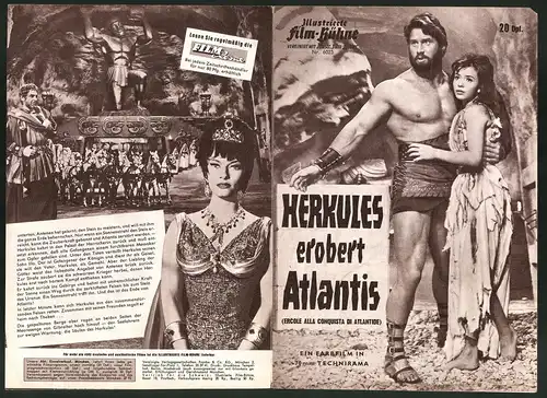 Filmprogramm IFB Nr. 6023, Herkules erobert Atlantis, Reg Park, Fay Spain, Regie: Vittorio Cottafavi