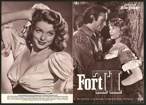 Filmprogramm IFB Nr. 2171, Fort TI, George Montgomery, Joan Vohs, Regie: William Castle