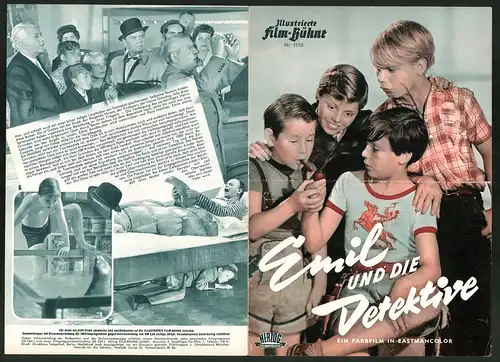 Filmprogramm IFB Nr. 2538, Emil und die Detektive, Kurt Meisel, Peter Finkbeiner, Regie: R. A. Stemmle
