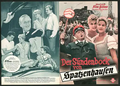 Filmprogramm IFB Nr. 4528, Der Sündenbock von Spatzenhausen, I. u. J. Günther, Hans Moser, Regie: Herbert B. Fredersdorf