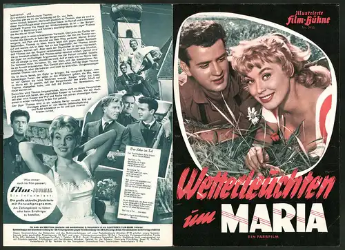 Filmprogramm IFB Nr. 3955, Wetterleuchten um Maria, Marianne Hold, Bert Fortell, Regie: Luis Trenker