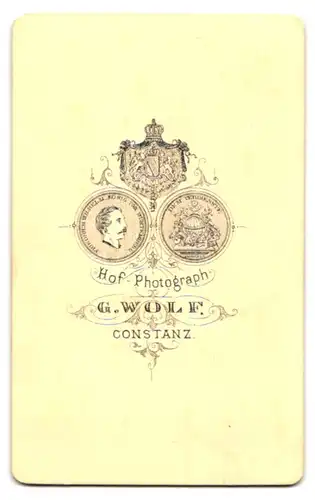 Fotografie G. Wolf, Constanz, Ansicht Konstanz, Blick auf das Münster