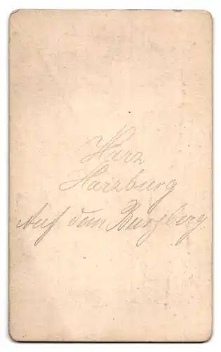 Fotografie unbekannter Fotograf, Ansicht Harzburg, Restaurant auf dem Burgberg