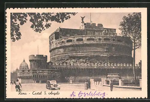 AK Rom, Castel Sant`Angelo, Engelsburg