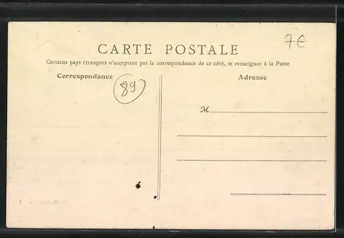 AK Villevallier, Un Coin de l`Yonne au Pont