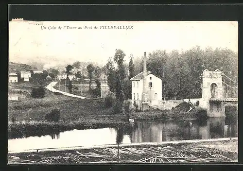 AK Villevallier, Un Coin de l`Yonne au Pont