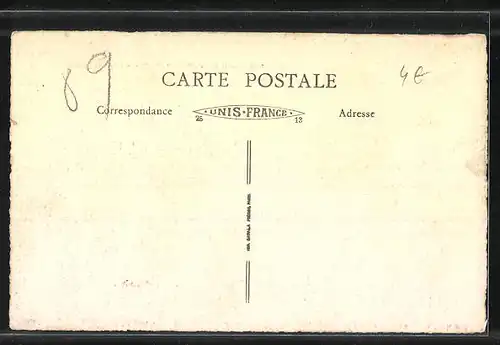 AK Saint-Léger-Vauban, Monastère de Sainte-Marie de La Pierre-qui-Vire, Côté Nord