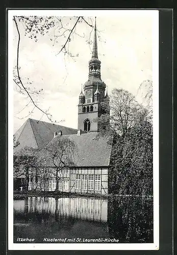AK Itzehoe, Klosterhof mit St. Laurentii-Kirche