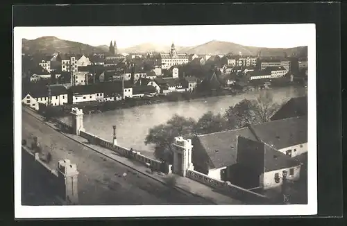 AK Maribor / Marburg, Ortsansicht mit Draubrücke
