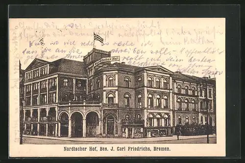 AK Bremen, Hotel Nordischer Hof
