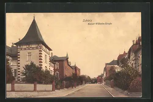 AK Schleiz, Kaiser-Wilhelm-Strasse