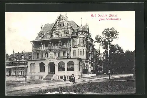 AK Bad Sachsa i. Harz, Hotel Schützenhaus