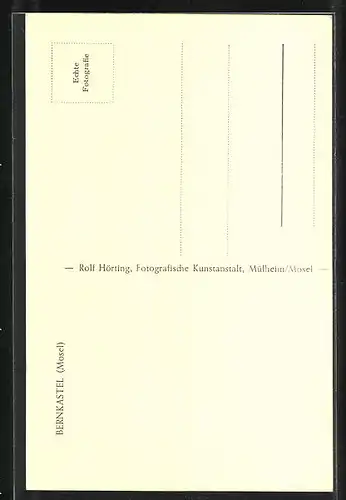 AK Bernkastel /Mosel, Altes Fachwerkhaus